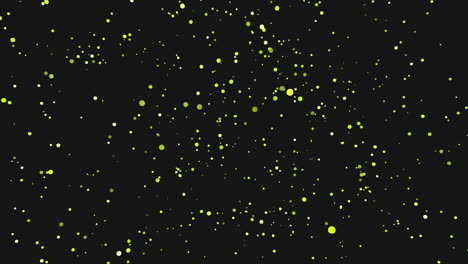 el cielo nocturno brillantes puntos azules en un lienzo negro
