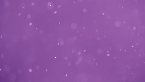 floating purple bokeh particles