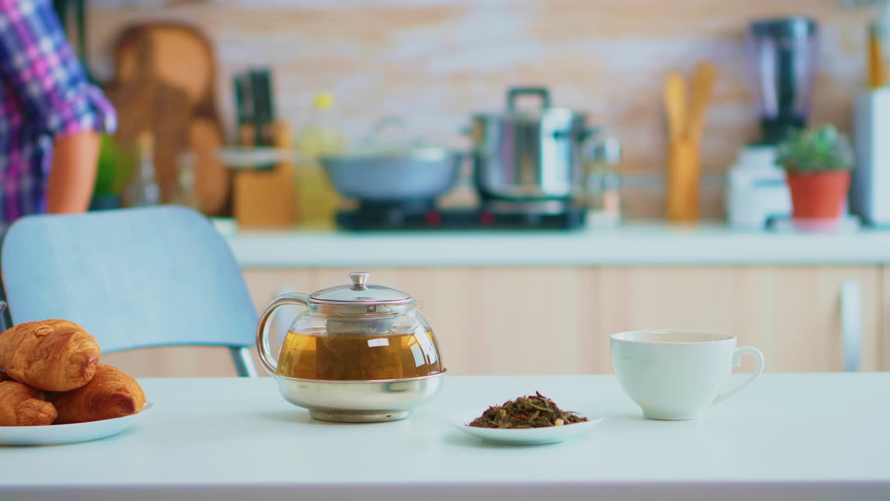 preparando el desayuno