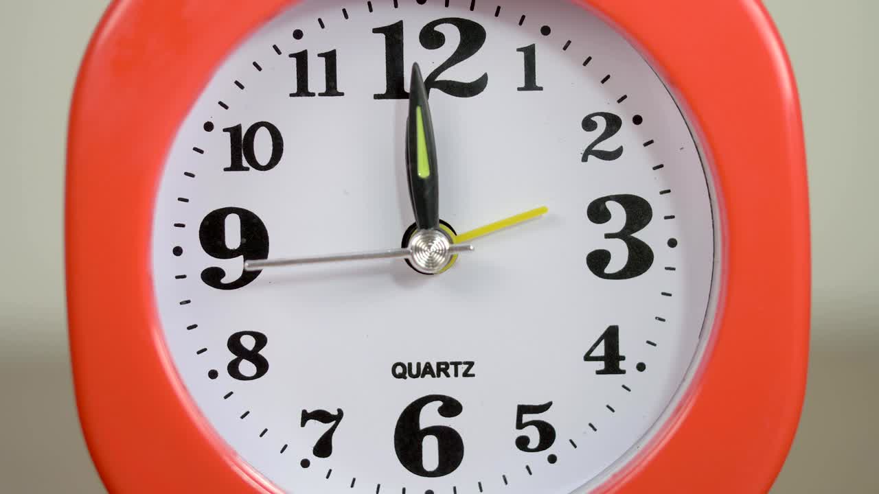 reloj naranja lapso de tiempo - latido, tiempo, rápido