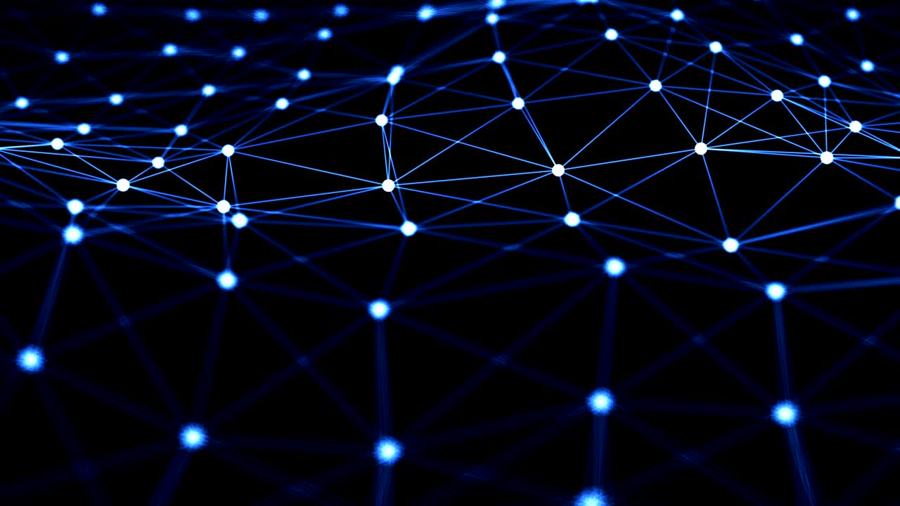 fondo abstracto con red de neuronas