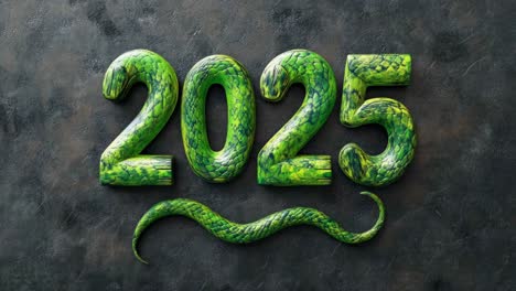 2025 snake year design