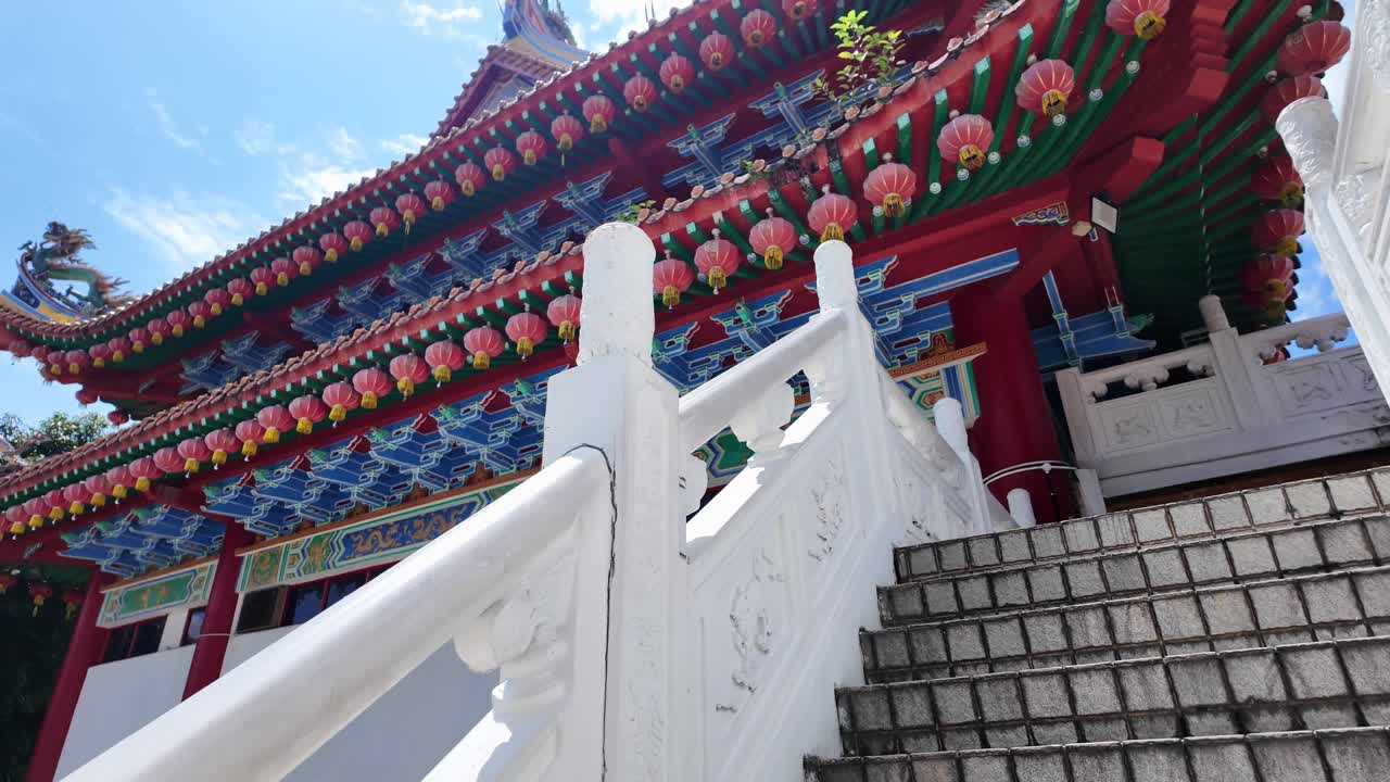 Tempio Thean Hou a Kuala Lumpur, Malesia, punto di riferimento buddista cinese nel Sud-est asiatico