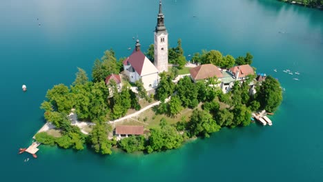 Eslovenia-Hermosa-Naturaleza---Lago-Bled.