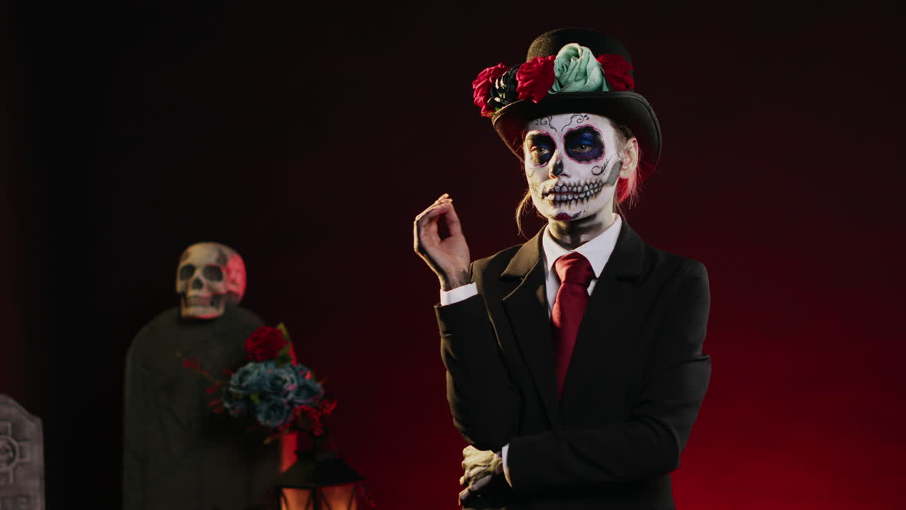 Day of the Dead Costume and Makeup