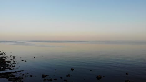 calm serene tranquil english channel waters