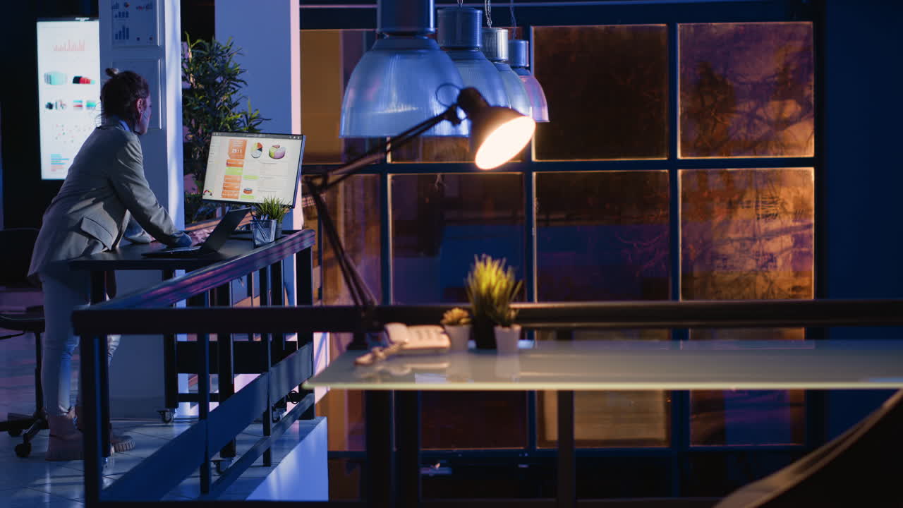 Late Night at the Office