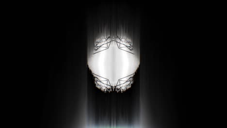 flickering light. abstract motion. vj loop