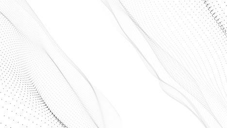 diseño abstracto de ondas punteadas