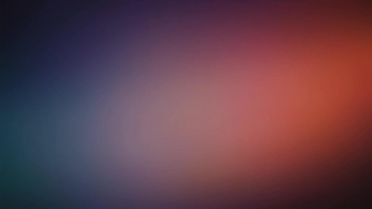 Sfondo sfumato astratto con luce blu tenue e arancione caldo