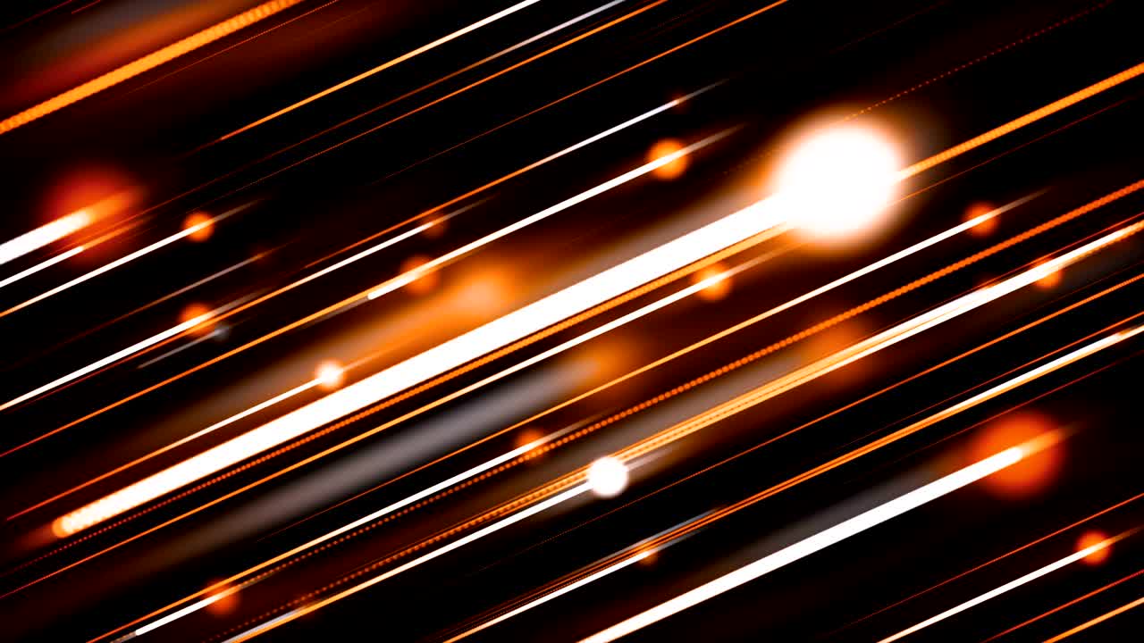 rayas de luz rojas que pasan