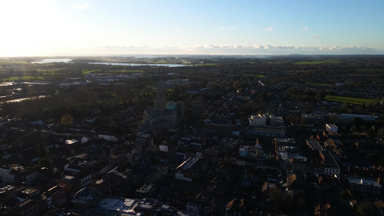Chichester Cathedral, formally known as the Cathedral Church of the Holy Trinity, is the seat of the Anglican Bishop of Chichester. It is located in Chichester, in West Sussex, United Kingdom.