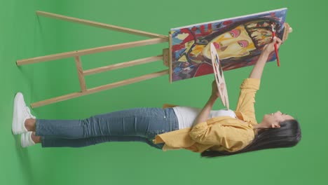 초상화를 그리는 여자