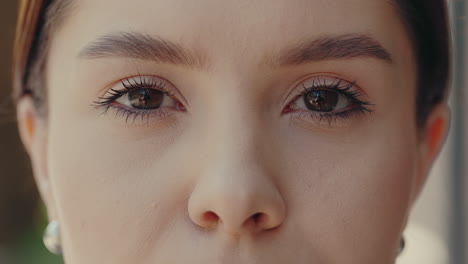 retrato en primer plano de una mujer