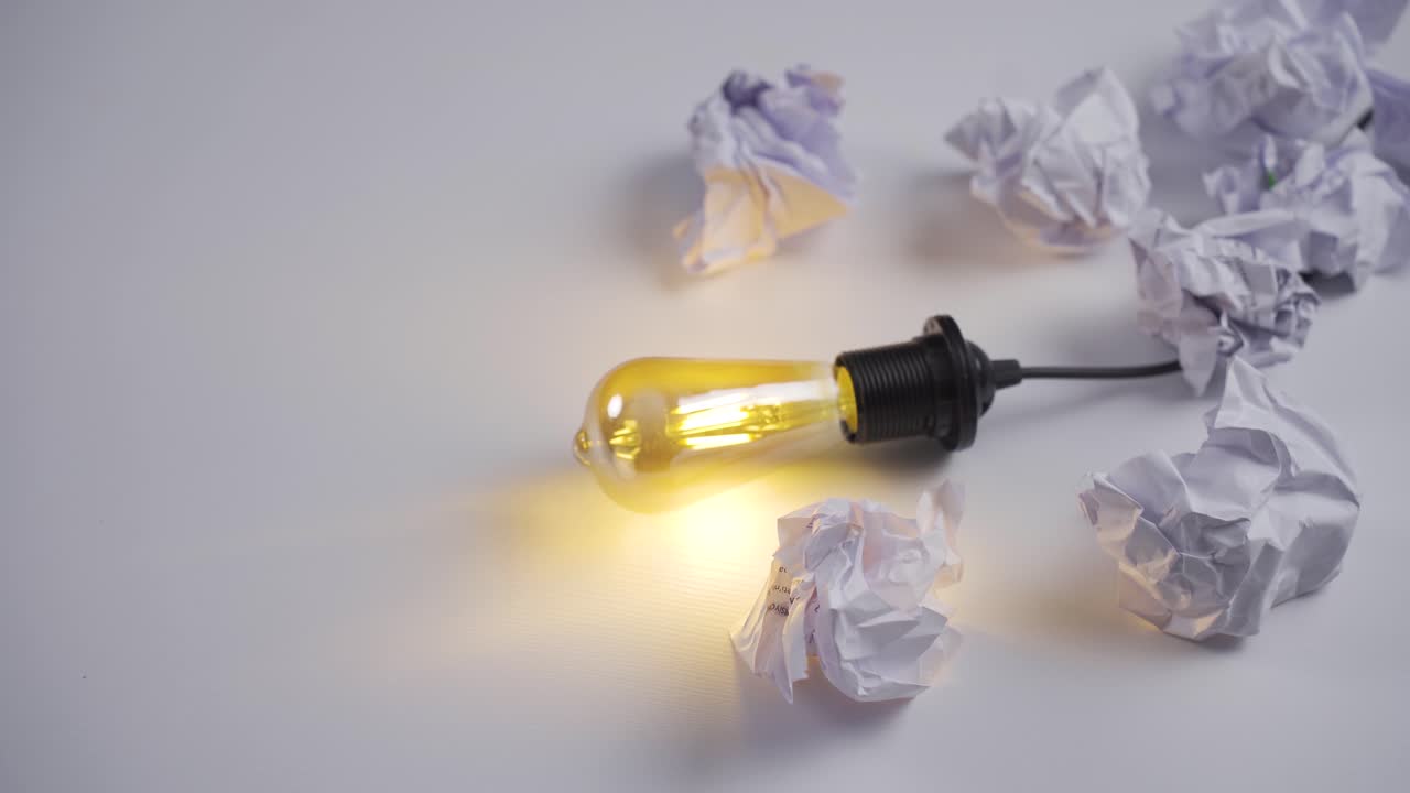 inspiración y concepto de idea creativa. una gran idea.