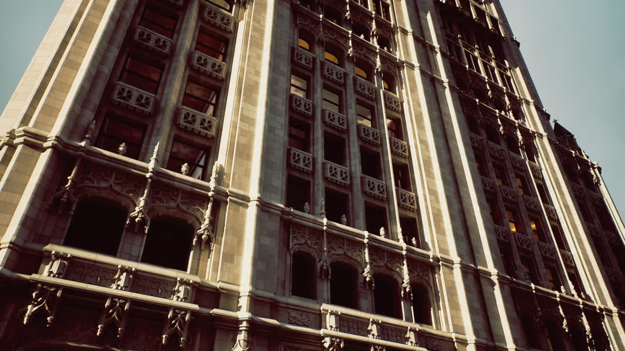 Historic architectural marvel showcasing intricate designs under sunlight