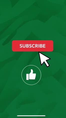 mouse cursor interacting with like and subscribe buttons