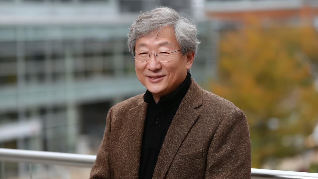 A Warm and Welcoming Portrait of a Thoughtful Individual, Radiating Confidence and Approachability Against a Subtle Urban Backdrop in Soft Natural Lighting