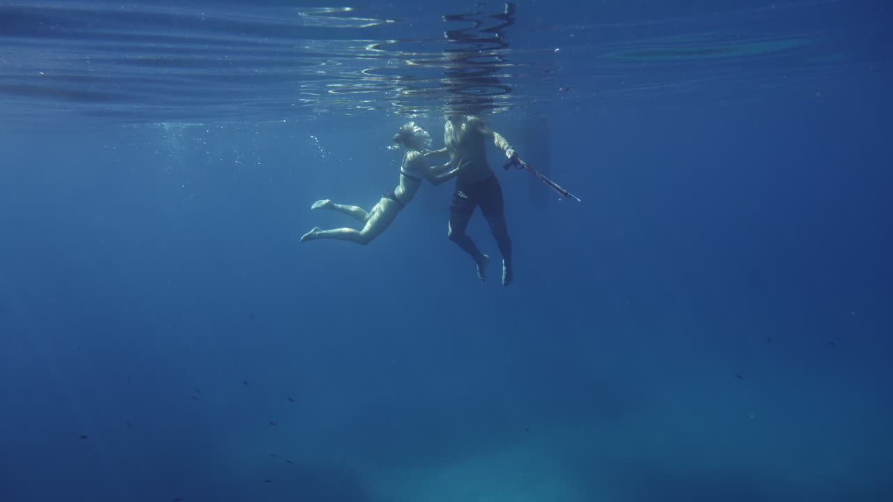Couple Underwater