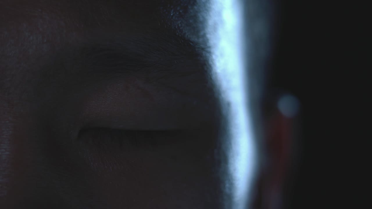 primer plano del ojo de una persona