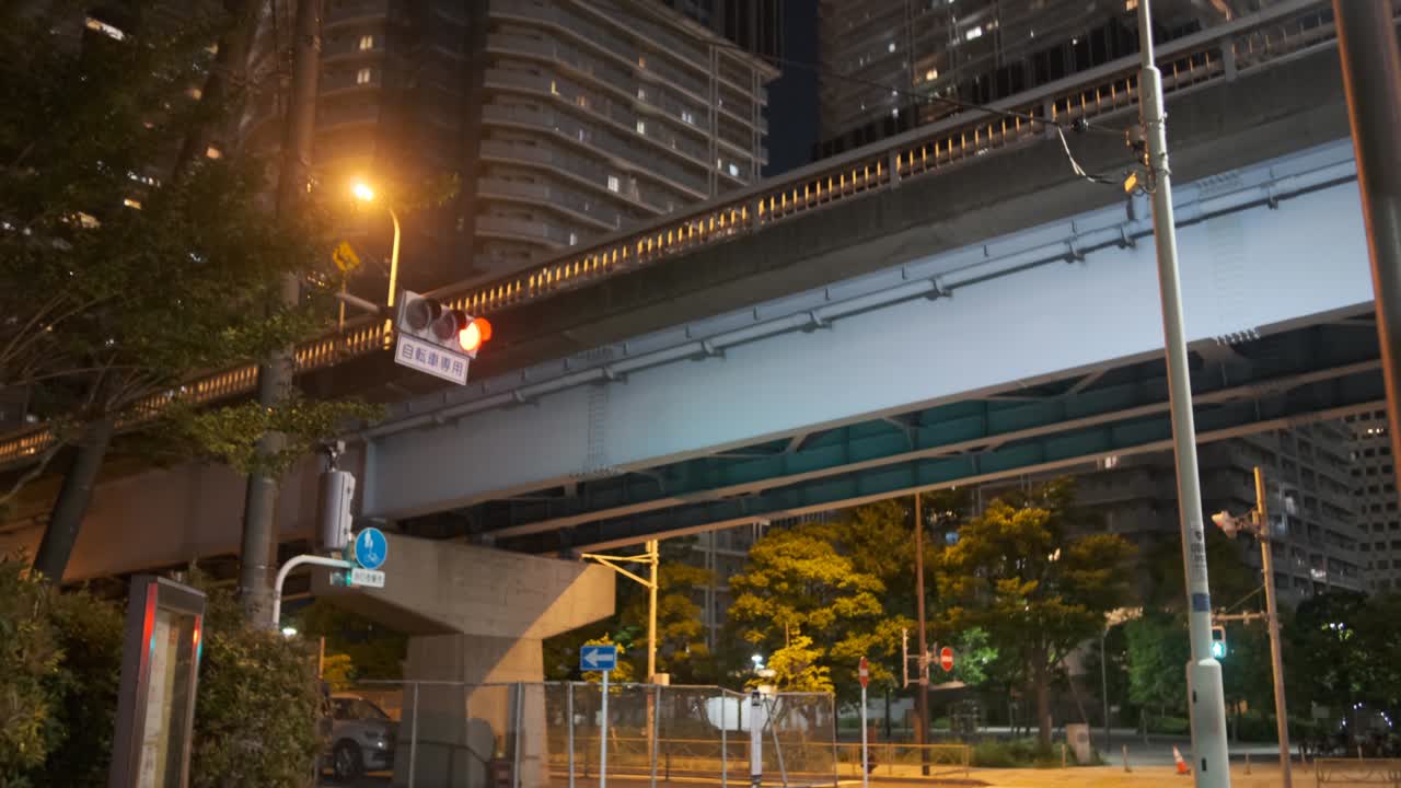 도쿄 시나가와 해변 나이트 뷰 2022