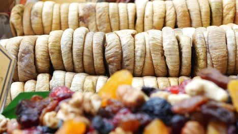 dried figs and assorted nuts and fruits