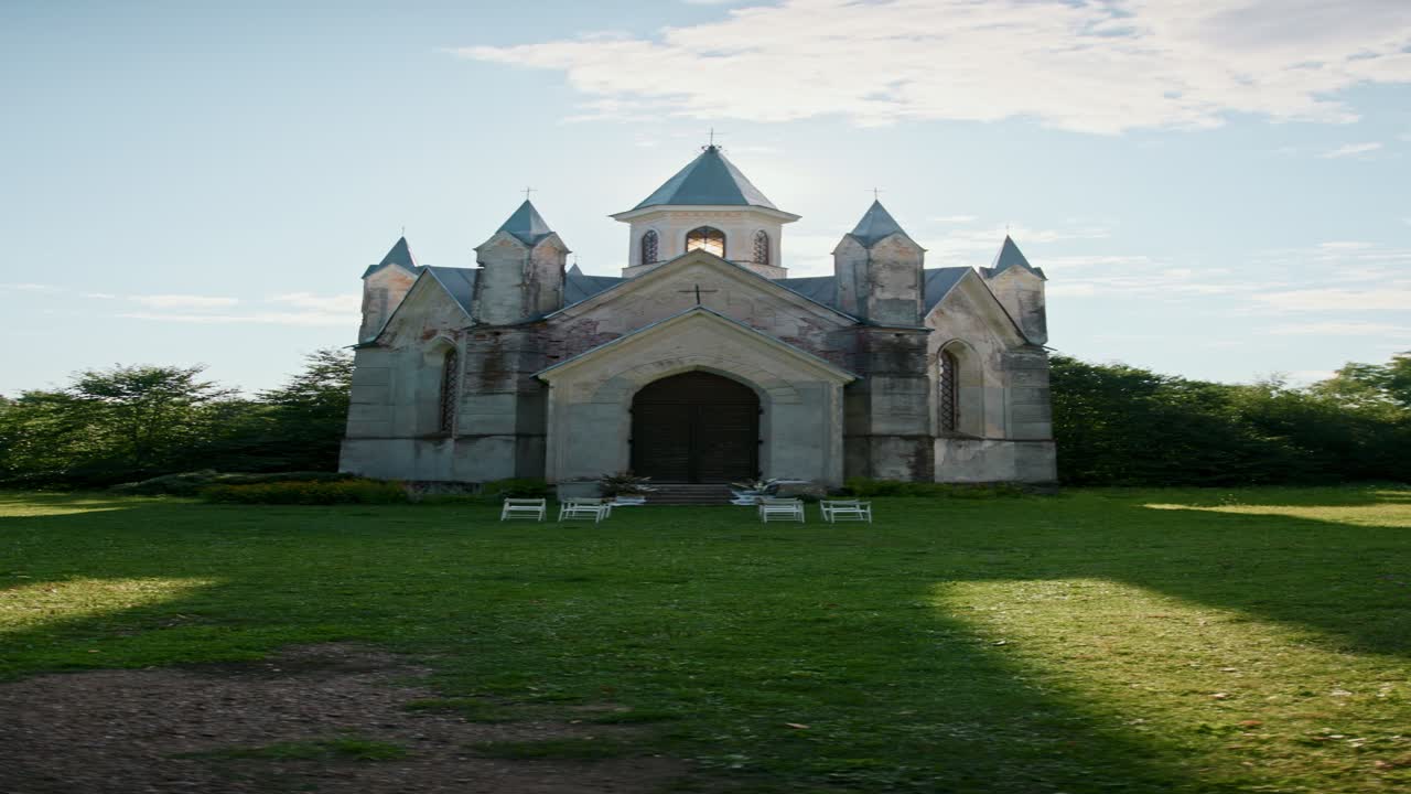 Chapel on a sunny day