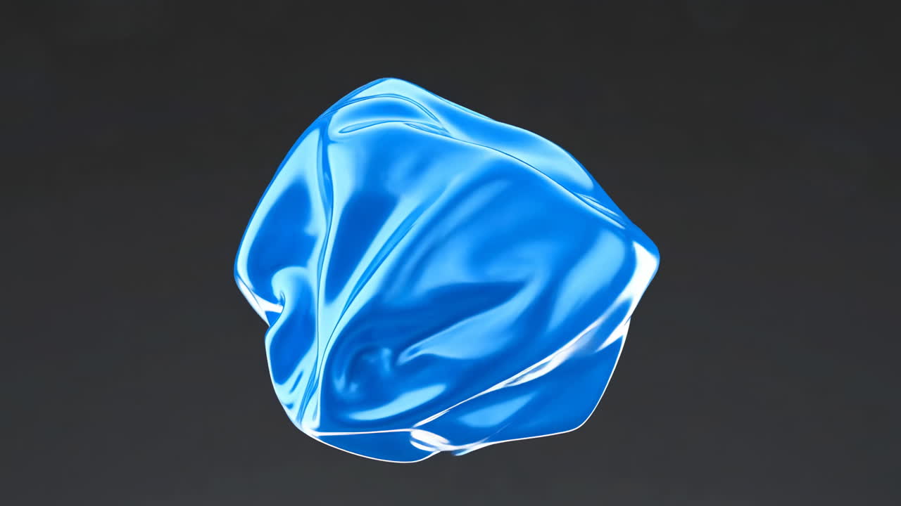 Abstract Blue Fabric