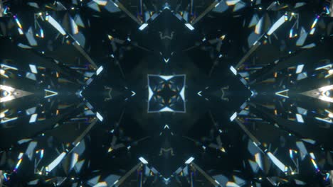 abstract diamond kaleidoscope pattern