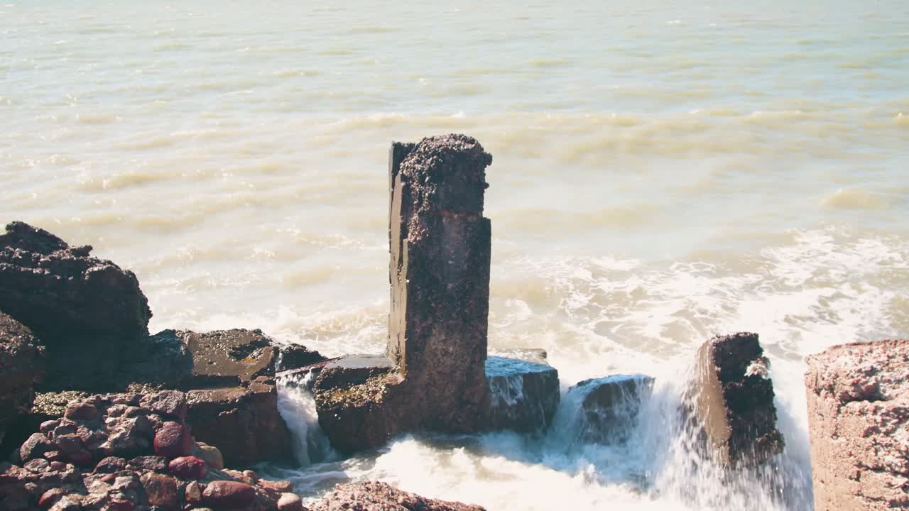 Ruins of military fort, europe
