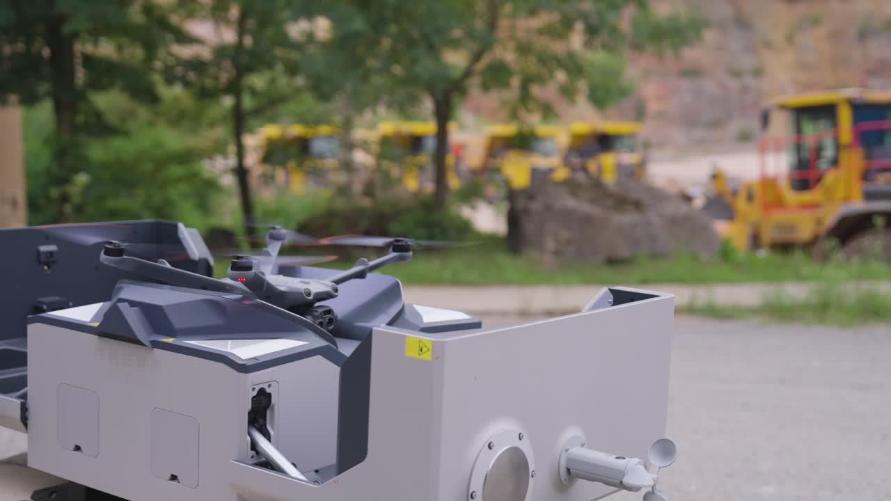 도크 스테이션에서 빠른 이륙 기동, 산업용 드론 성능, 체코