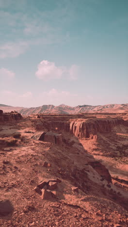 stunning desert canyon landscape