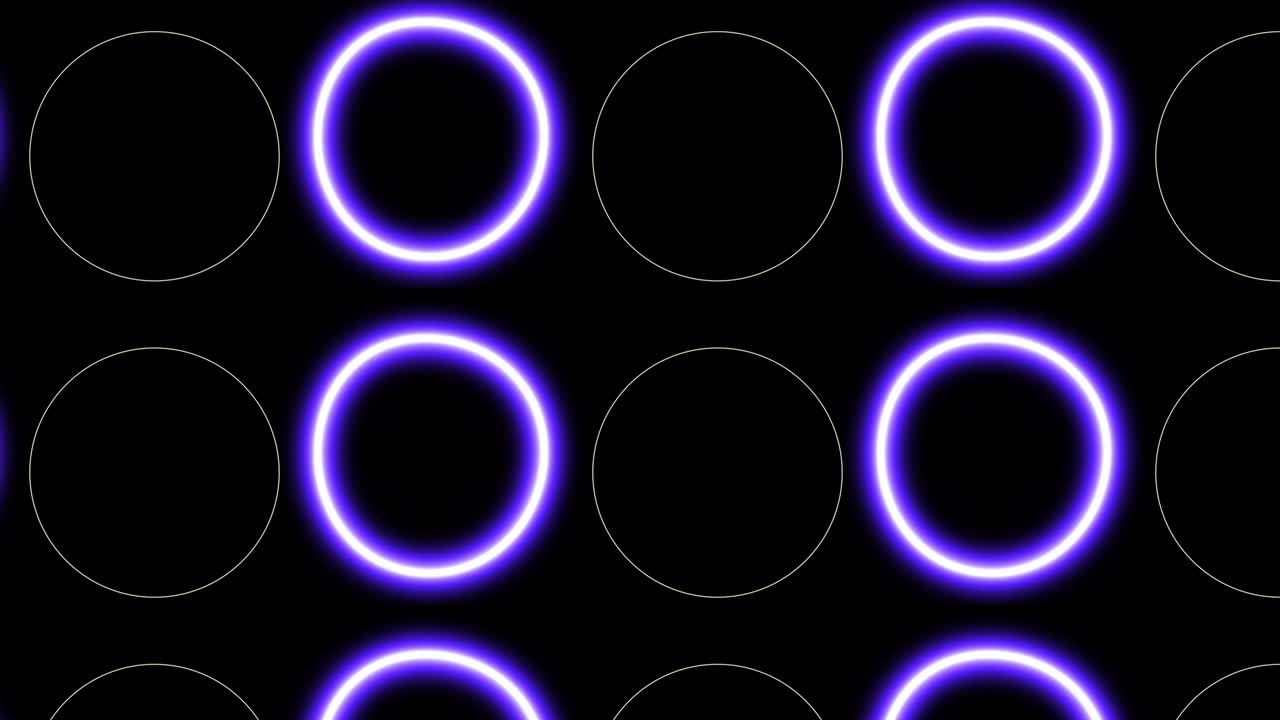 líneas de neón creativas abstractas, animación de bucle de barras.