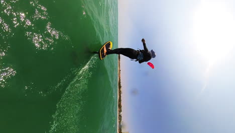 POV-Kite-Foiling--In-Mui-Ne,-Vietnam