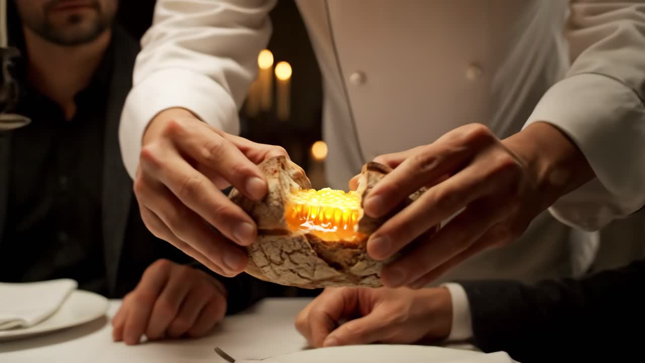 Exquisite Fine Dining Experience with Chef and Guests