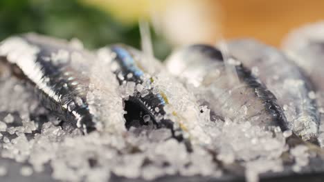 sardines on ice