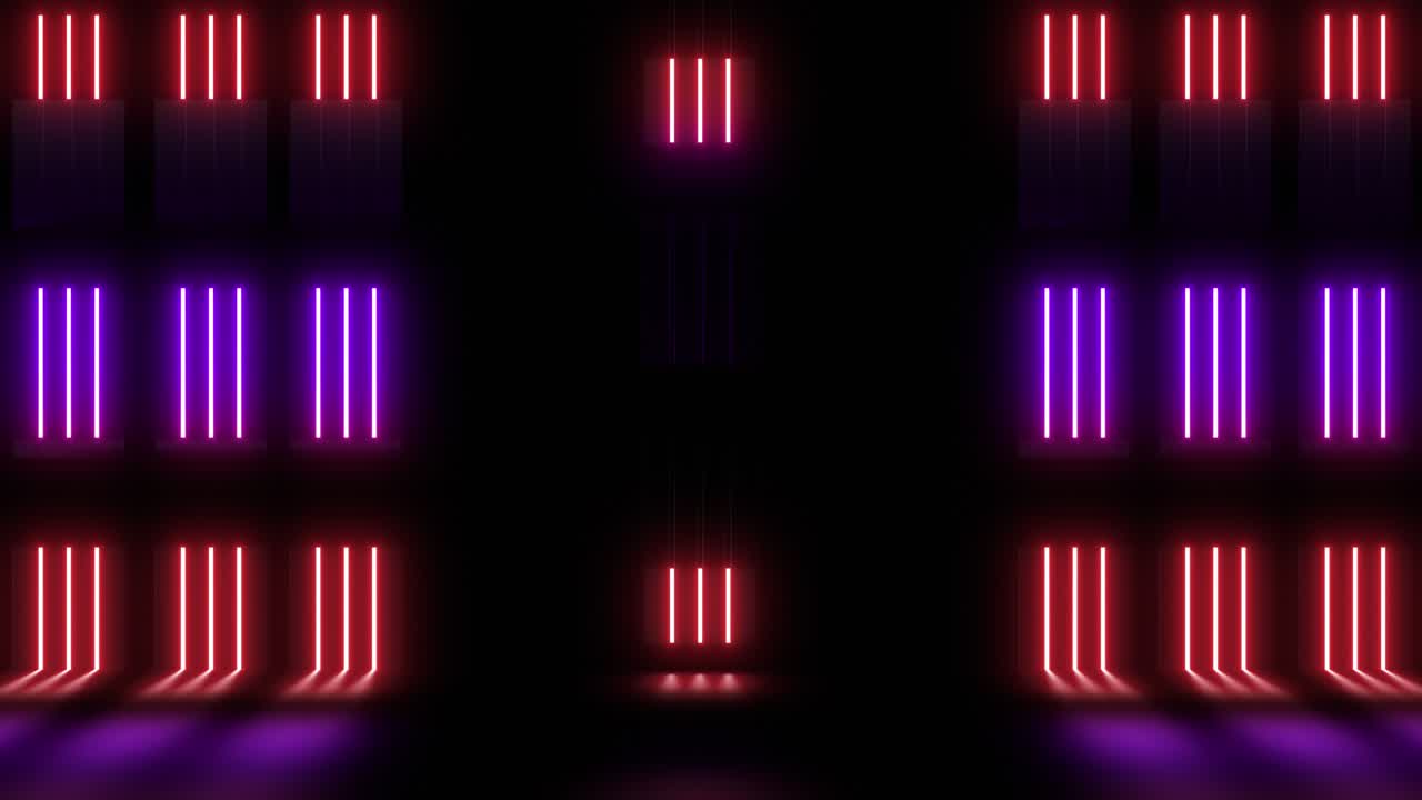 luces de neón fondo abstracto