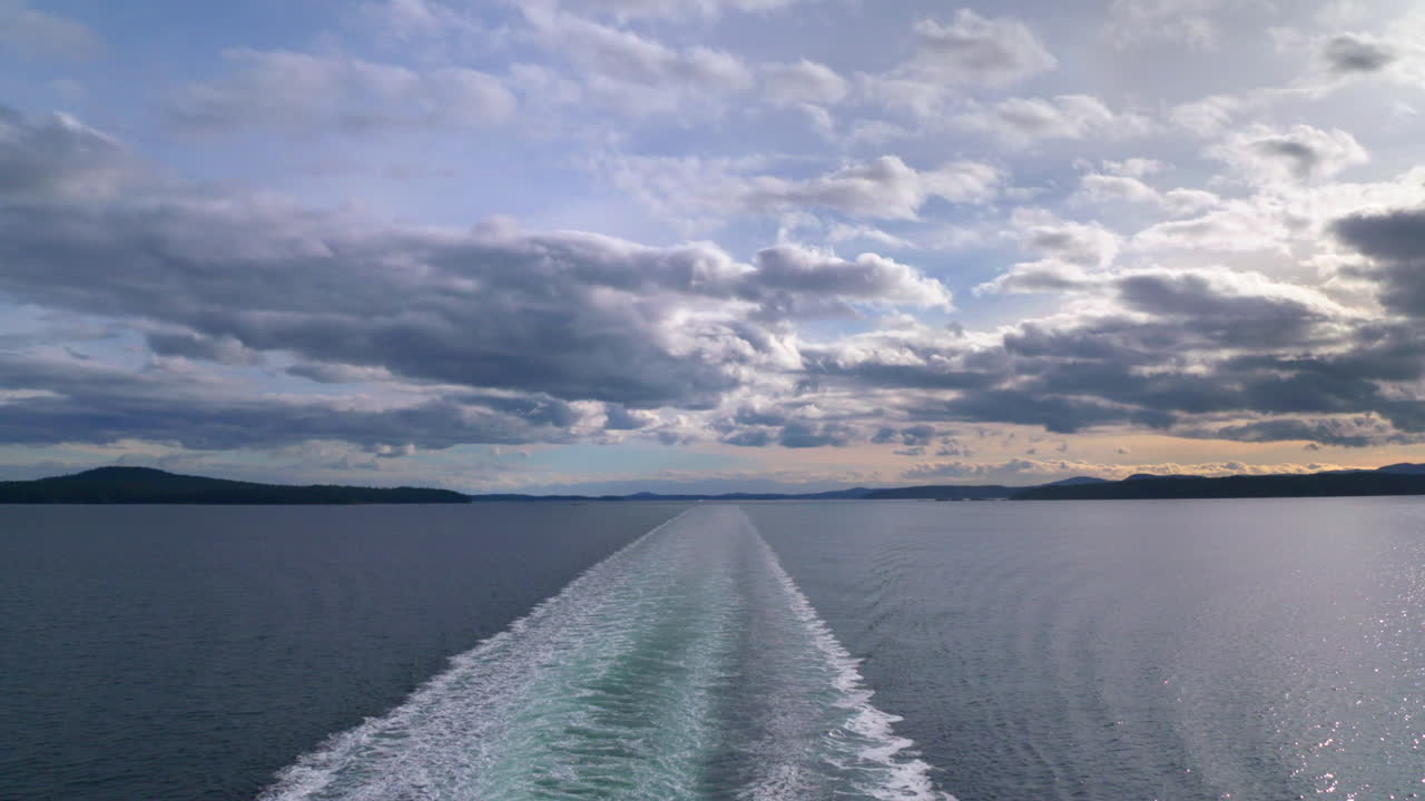 오후 바다 크루즈 휴가