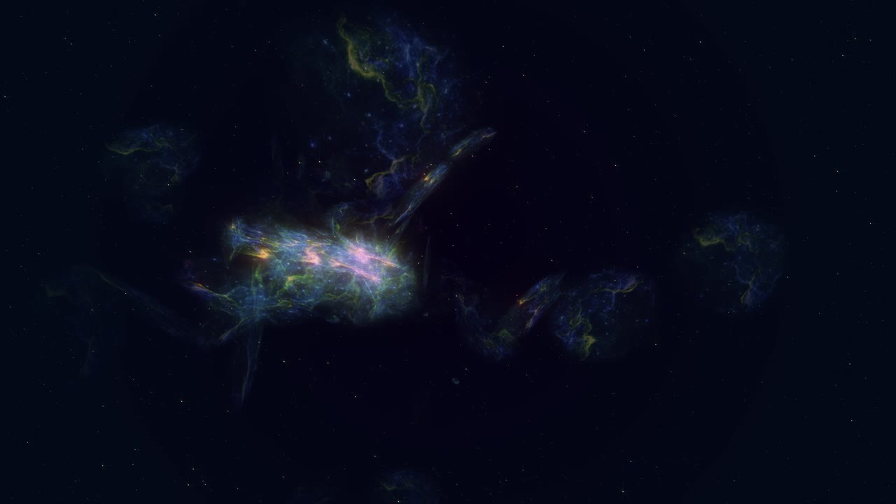 4k CG Animation of Space