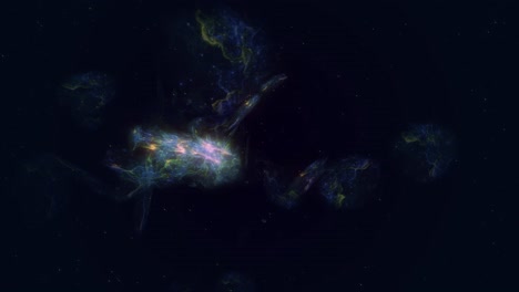 animación de espacio de 4k cg