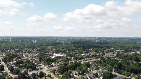 residential neighbourhoods deep within forest cover, this is london canada known as the forest city