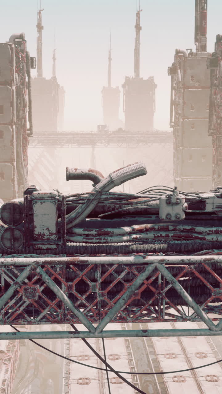 Futuristic Cityscape - Cyberpunk Art