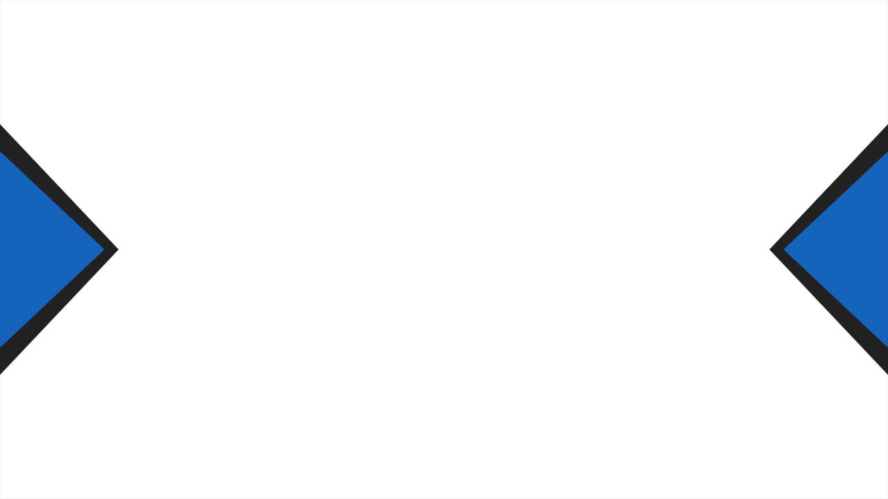 fondo abstracto de triángulos azules geométricos de introducción de movimiento