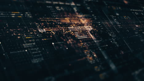 advanced data matrix simulation ui with cutting-edge digital environment with a dynamic and immersive display of interconnected data matrix information networks systems background