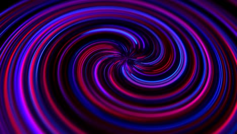 abstract animation of spirally twisted neon, luminous circle of light, lasers and lines. background fuchsia color for the holiday and social networks.