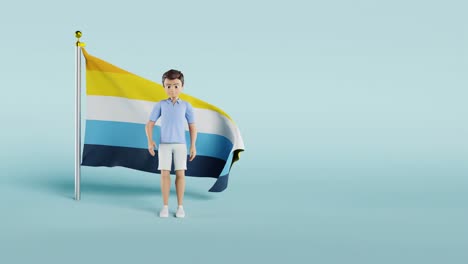 Ein-Video-Der-Aroace-Pride-Flagge-Vor-Blauem-Hintergrund