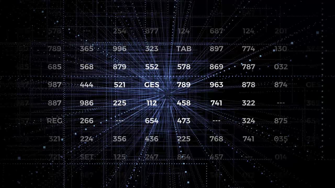 datos y estadísticas de informes, animación con diagramas gráficos.