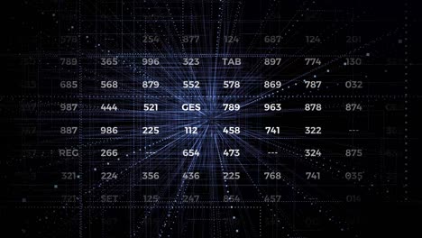 data and report statistics, animation with graph diagrams.