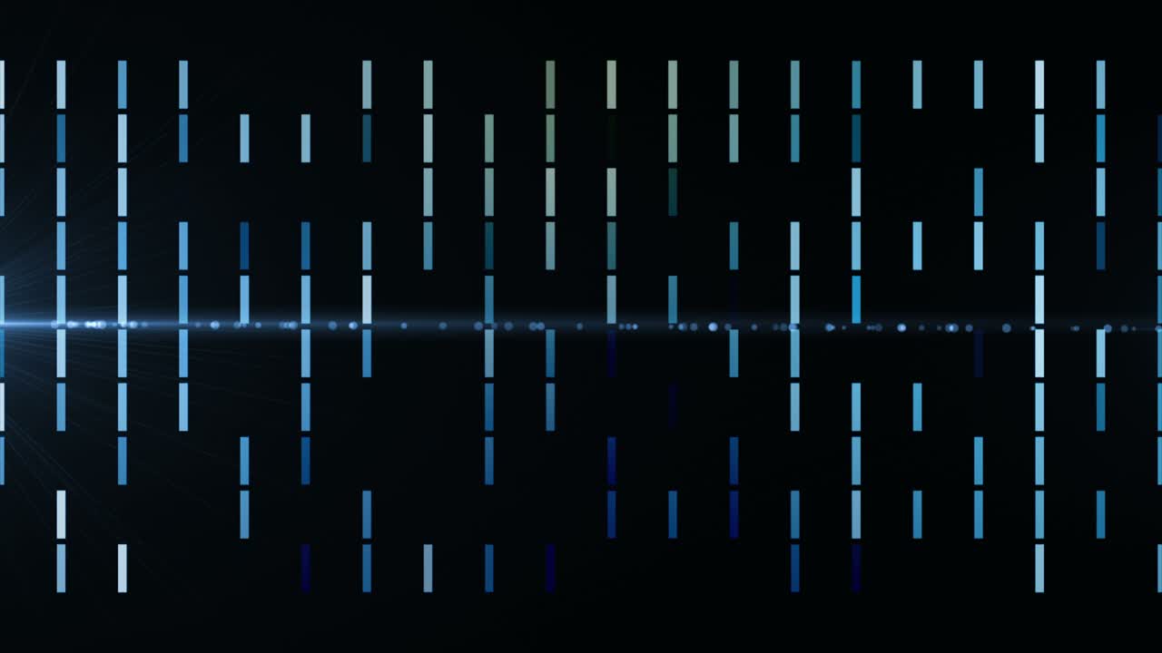 줄무 물체와 천천히 움직이는 빛, 4096x2304 루프 4k