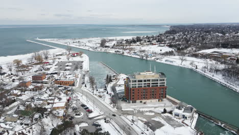 Dalhousie-Yacht-Club-Residencias-Muelles-Del-Oeste-De-Ontario,-Canadá